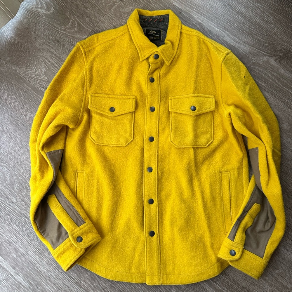 Todd Snyder x LL Bean Limited Editon yellow Shirt Jacket